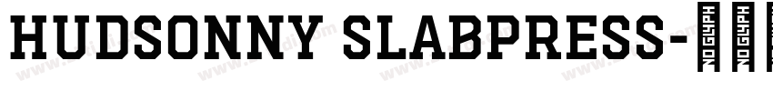 HudsonNY SlabPress字体转换